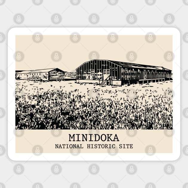 Minidoka National Historic Site Magnet by Lakeric